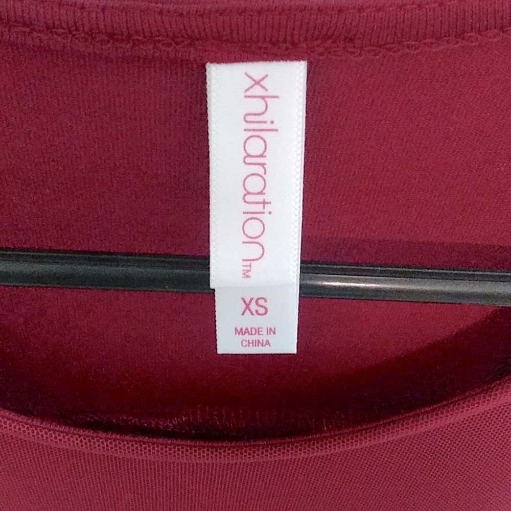 NWOT  XHILARATION sleeveless top - Picture 3 of 4